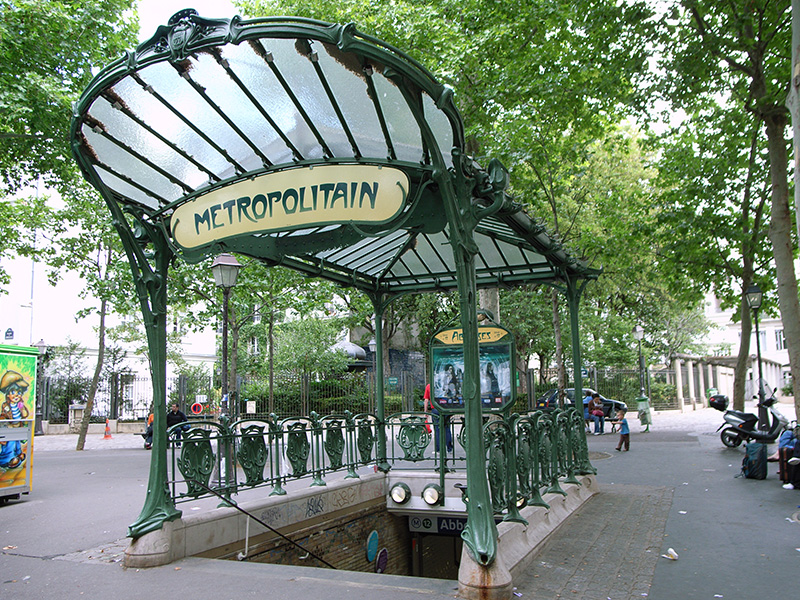 ورودی متروی پاریس