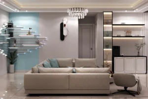 پروژه طراحی داخلی محلاتی