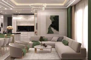پروژه طراحی داخلی محلاتی